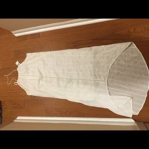 C and C California High Low Dress White